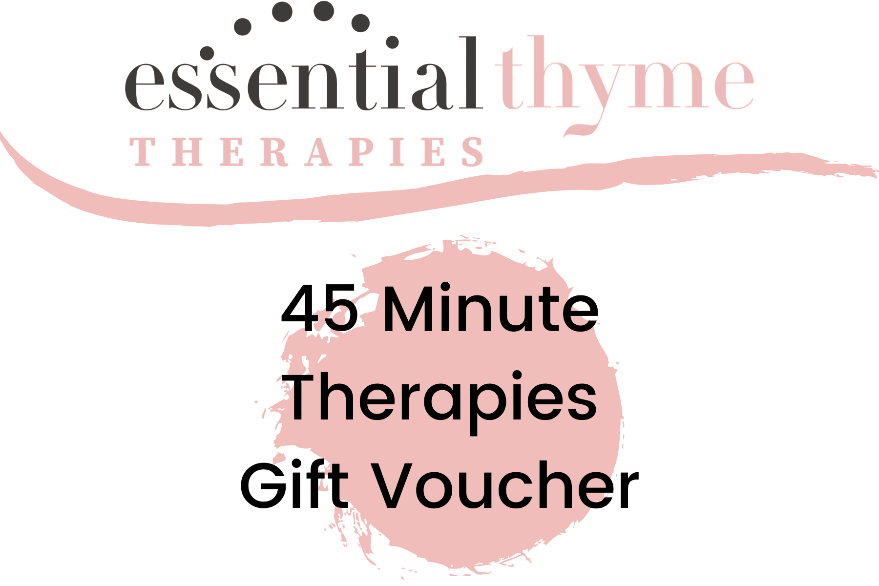Essential Thyme Therapies Vouchers - Image 3